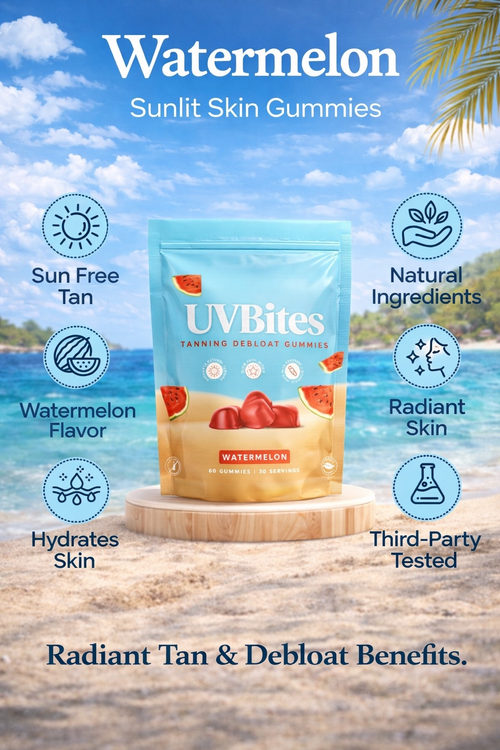 Tanning Debloat Gummies