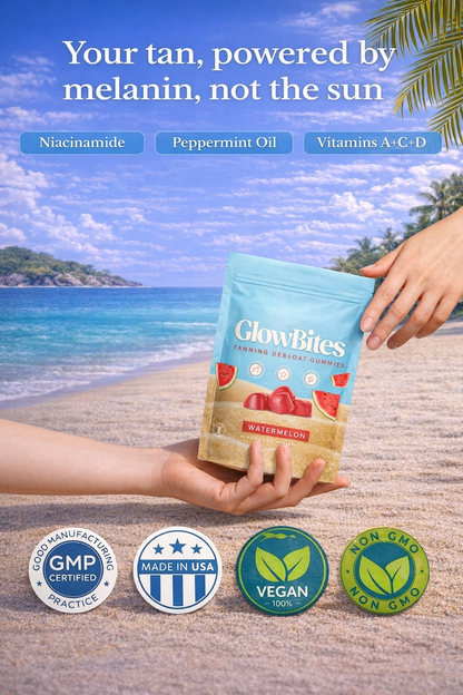 Tanning Debloat Gummies
